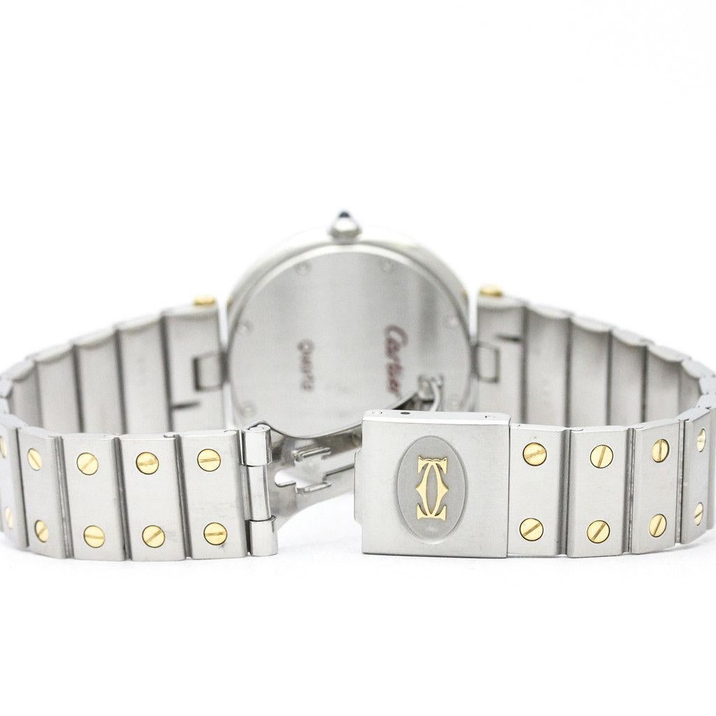 Cartier Stainless Steel 18kt Gold Two Tone Men's Women's Unisex Wrist Watch 3