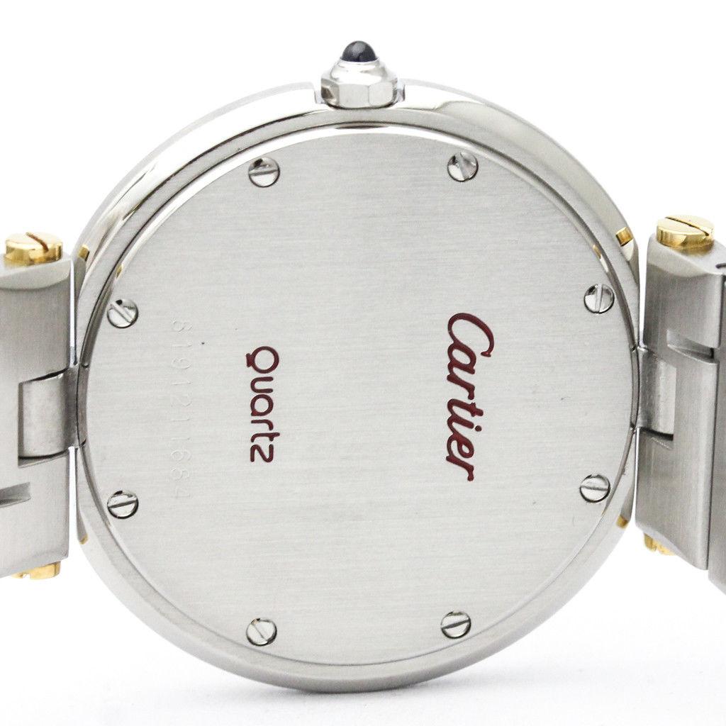Cartier Stainless Steel 18kt Gold Two Tone Men's Women's Unisex Wrist Watch 4