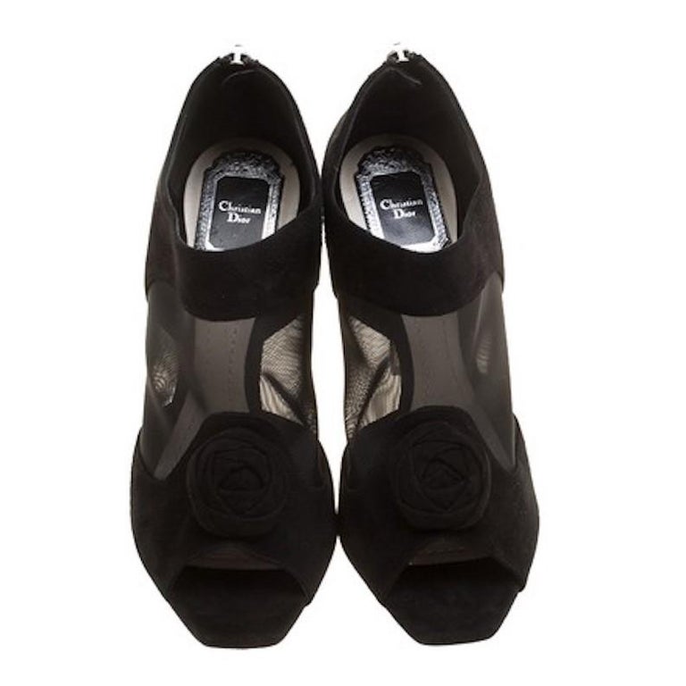 dior mesh heels