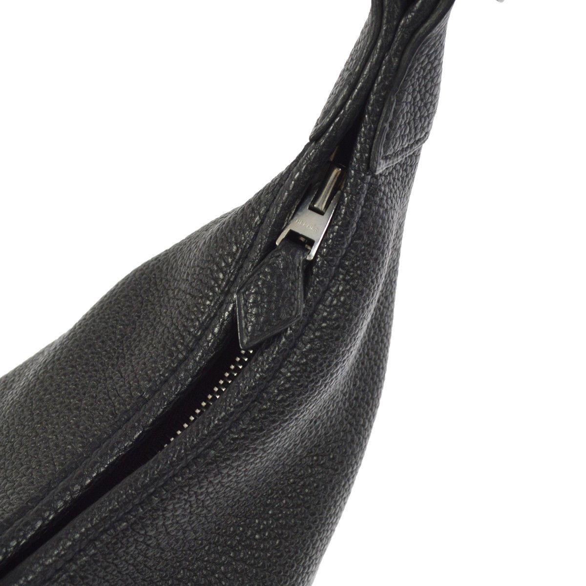 hermes black shoulder bag