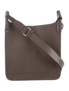 Tom Ford NEW Leather Carryall Men's Women's Travel Shoulder Crossbody Flap Bag