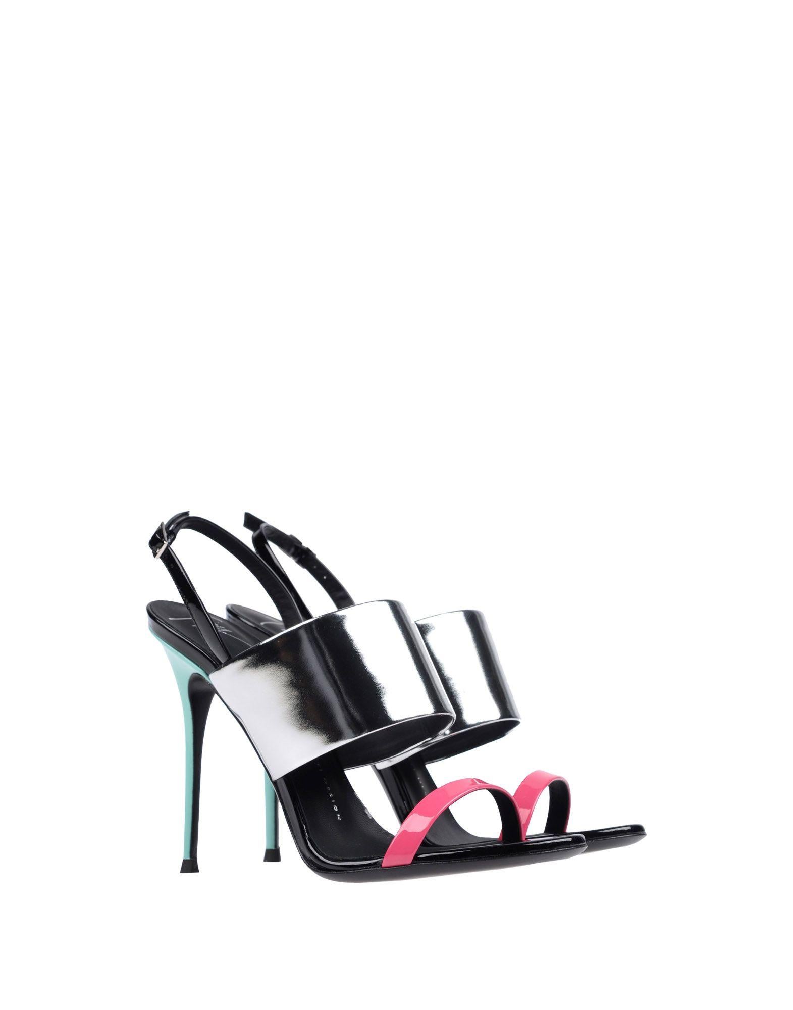 Giuseppe Zanotti NEW Silver Pink Blue Leather Evening Strap Sandals Heels in Box

Size IT 36.5
Leather
Ankle buckle closure
Made in Italy
Heel height 4.25