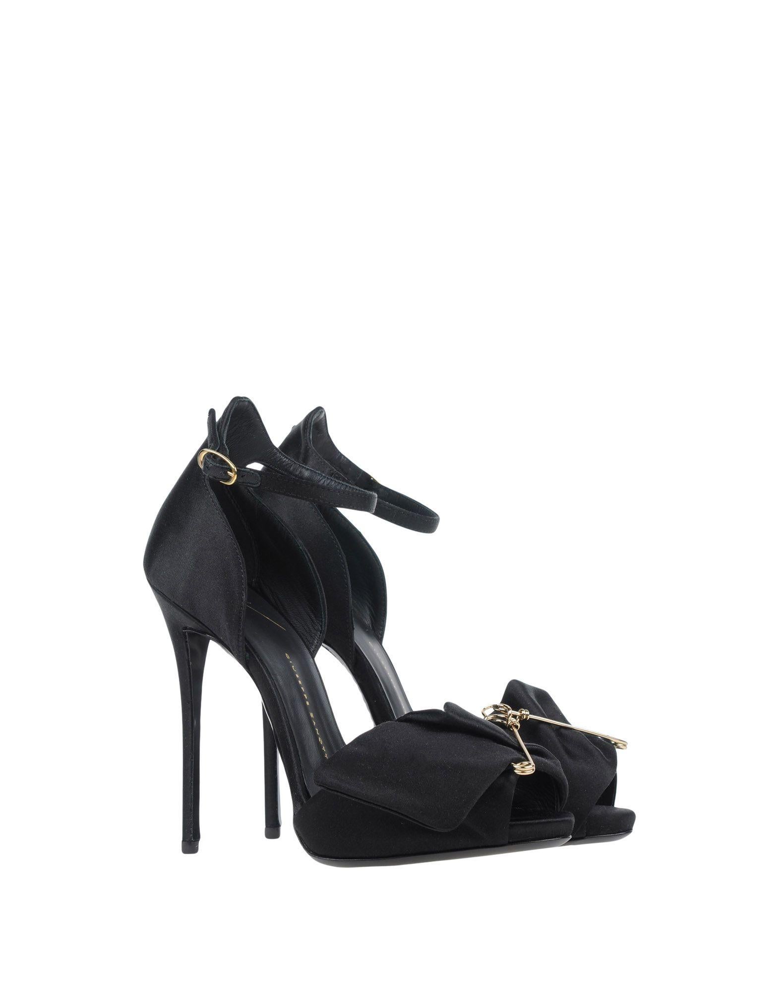 Giuseppe Zanotti NEW Black Satin Gold Safety Pin Evening Sandals Heels in Box

Size IT 36.5
Satin
Metal
Ankle buckle closure
Made in Italy
Heel height 4.75