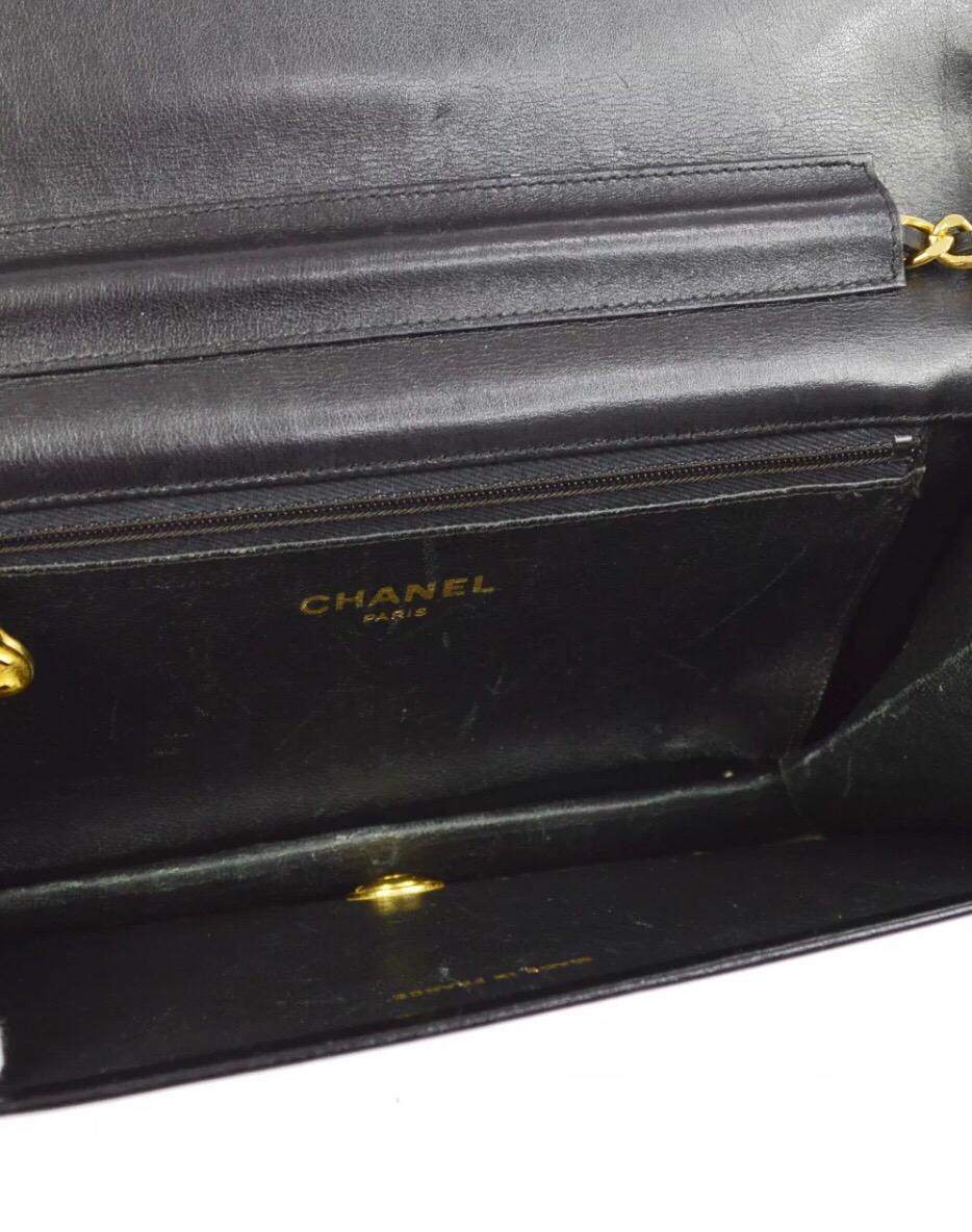 Chanel Vintage Crocodile WOC 2 in 1 Clutch Evening Shoulder Flap Bag In Good Condition In Chicago, IL