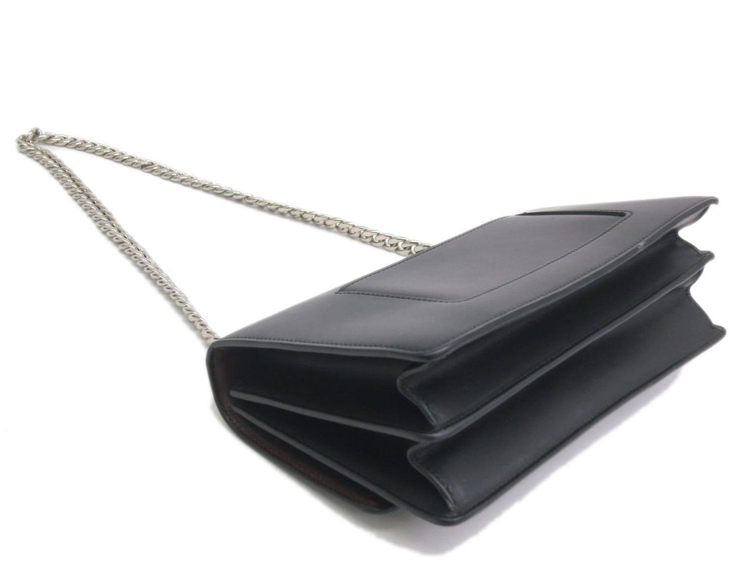 celine black shoulder bag  