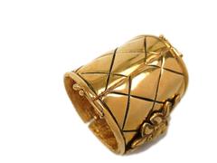 Chanel Gold Lion Cuff Bracelet