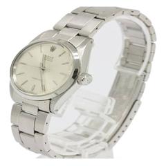 Montre de précision Rolex Oyster Speedking en acier inoxydable