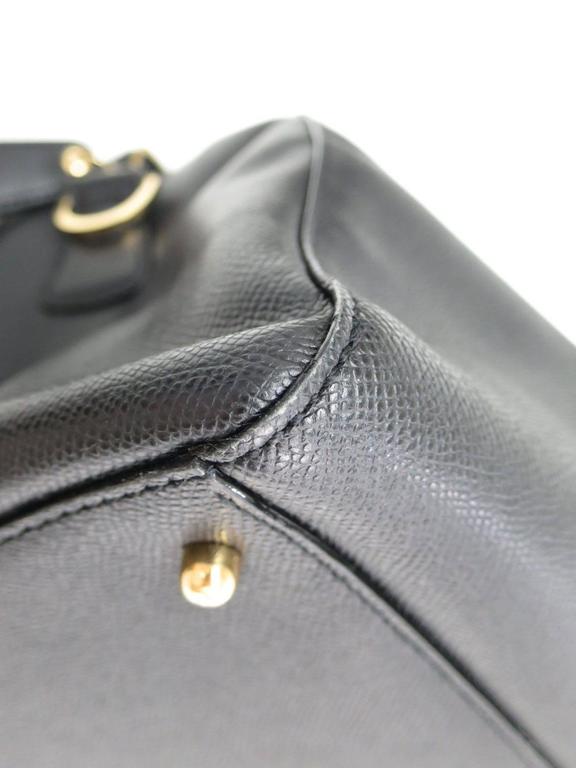 Chanel Black Leather Boston Speedy Satchel Handle Bag For Sale at 1stdibs