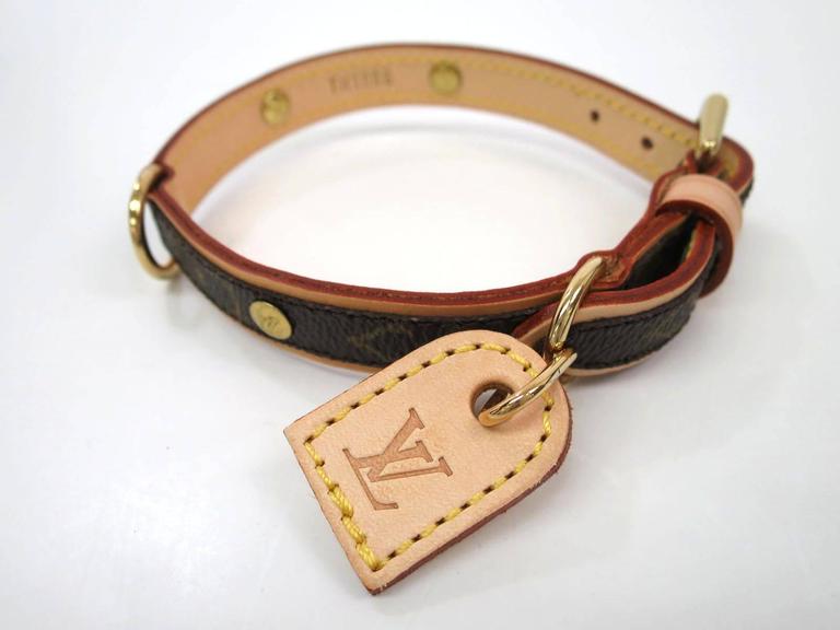 set louis vuitton dog collar and leash