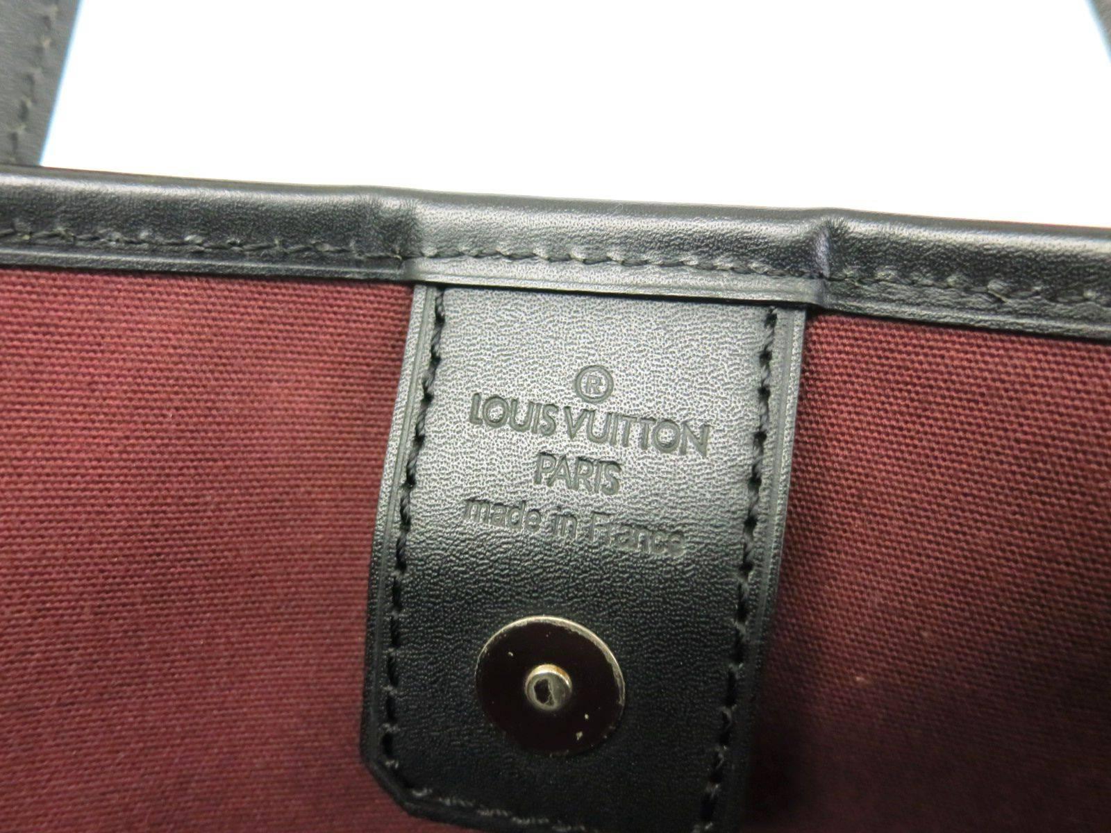 Louis Vuitton Monogram Macassar Kitan Shopper Shoulder Bag Tote In Good Condition In Chicago, IL