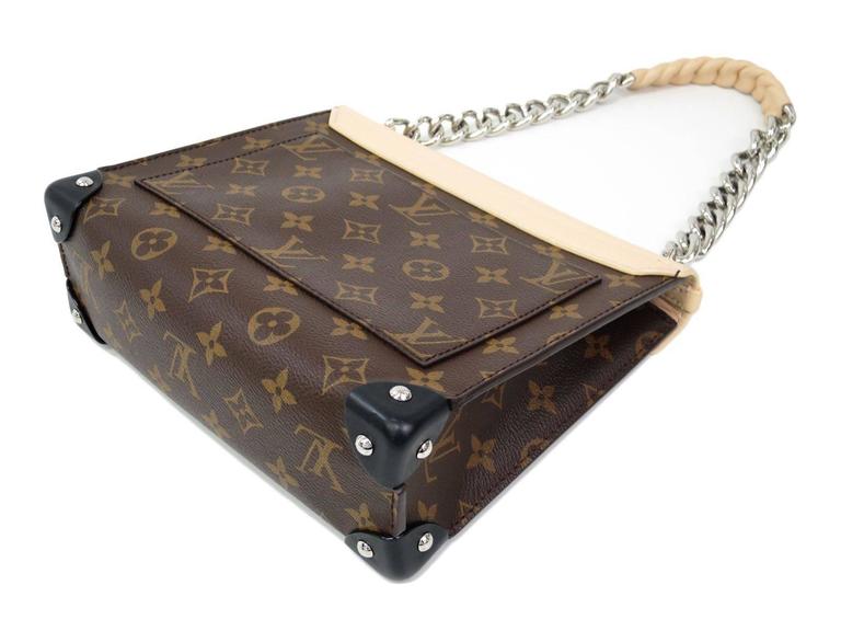 Louis Vuitton Limited Edition Monogram Tribal Mask Chain Novelty ...