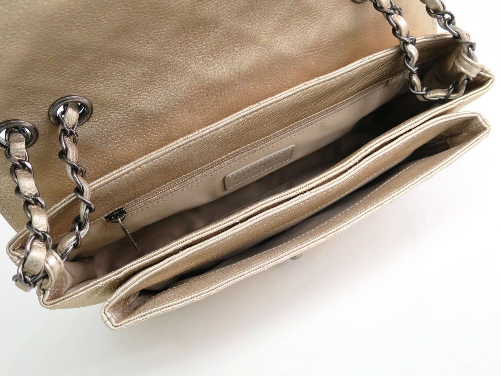 champagne chanel bag