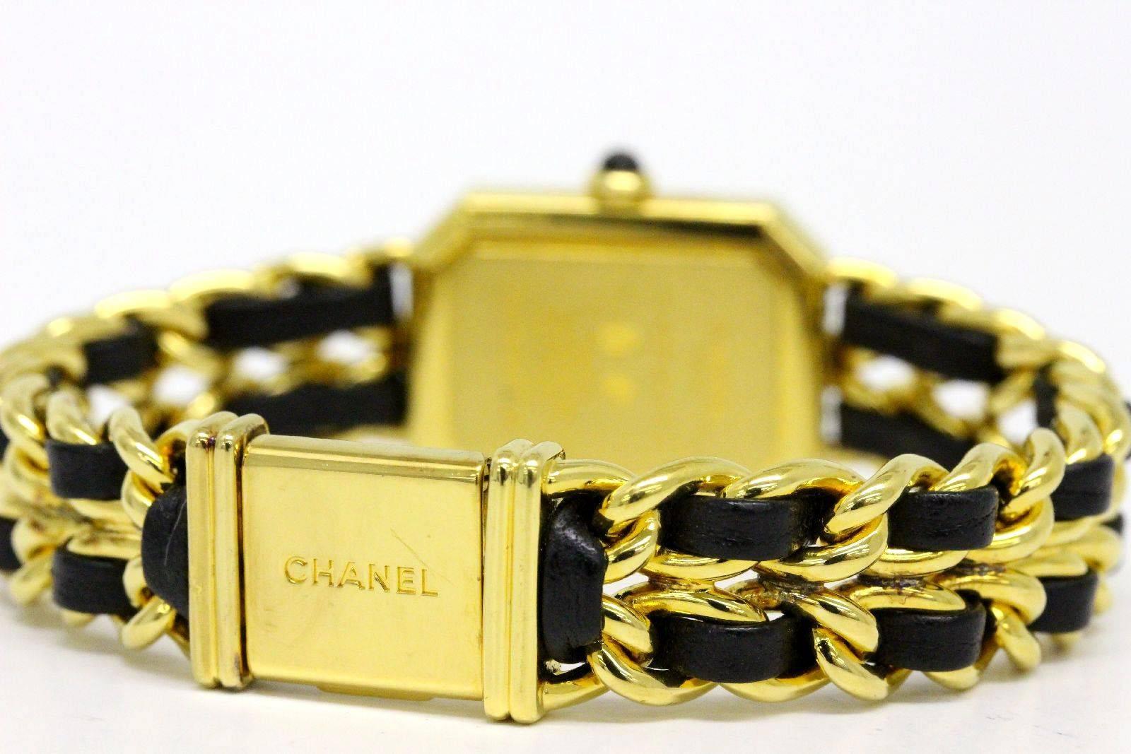 chanel chain link watch