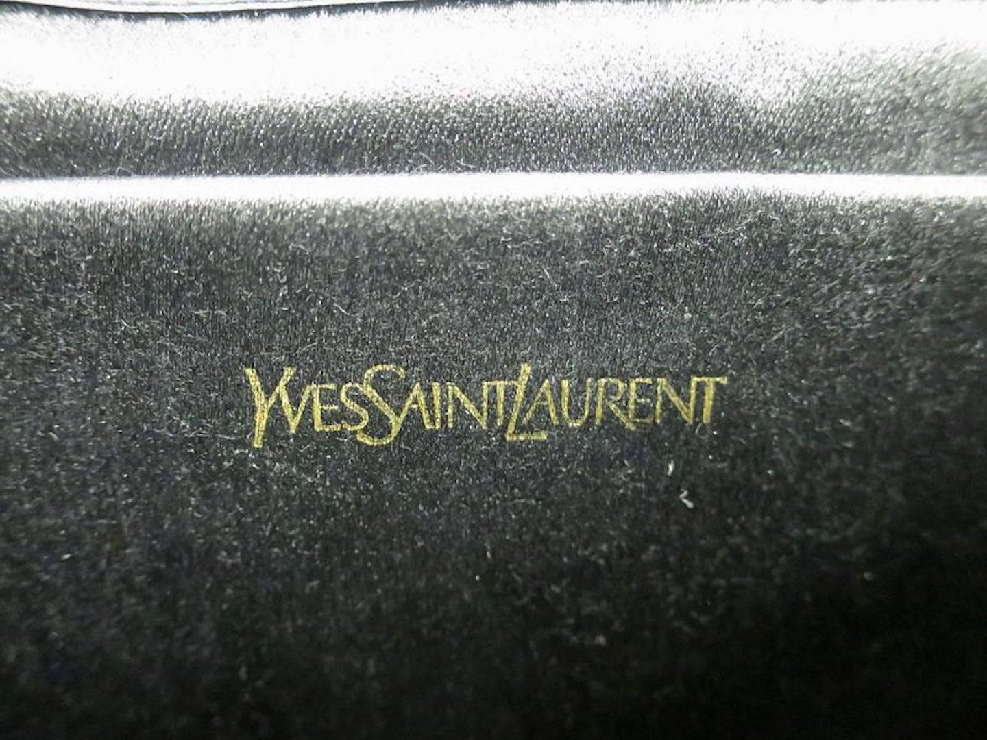 ysl red clutch bag