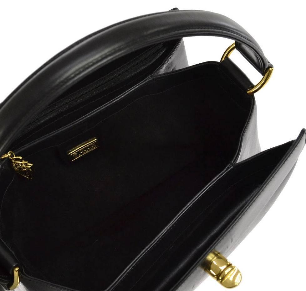 black and gold satchel bag