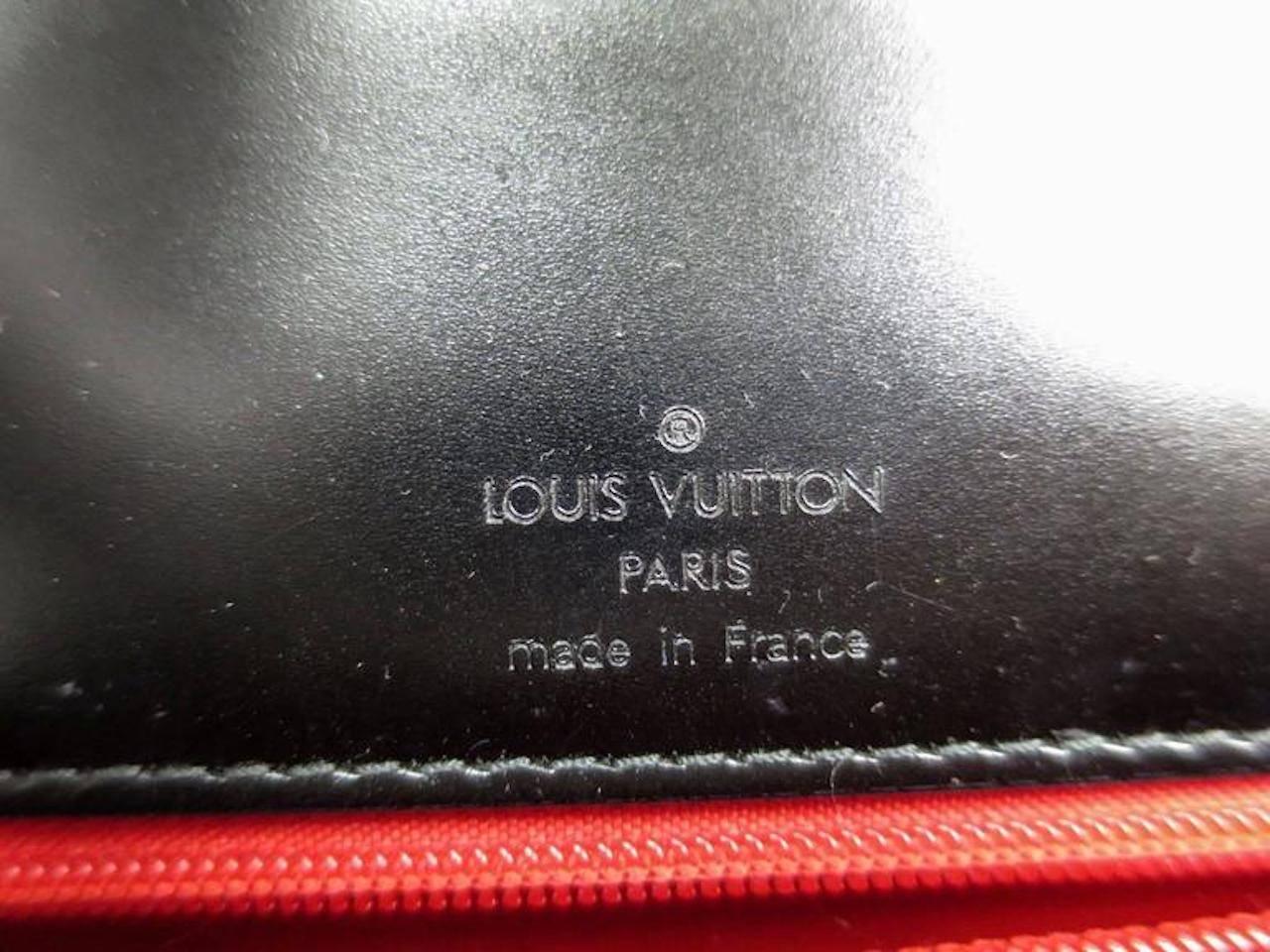 Louis Vuitton Rare Limited Edition Black Leather Kelly Top Handle Satchel in Box 3