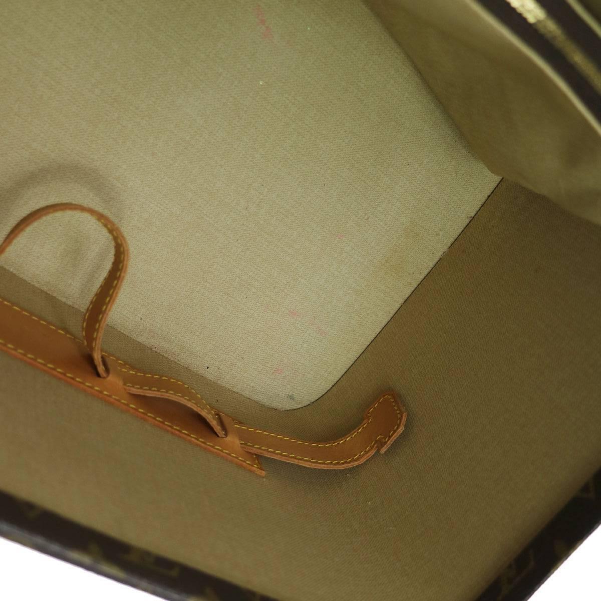 Louis Vuitton Rare Large Monogram Travel CarryOn Vanity Storage Shoulder Bag  4