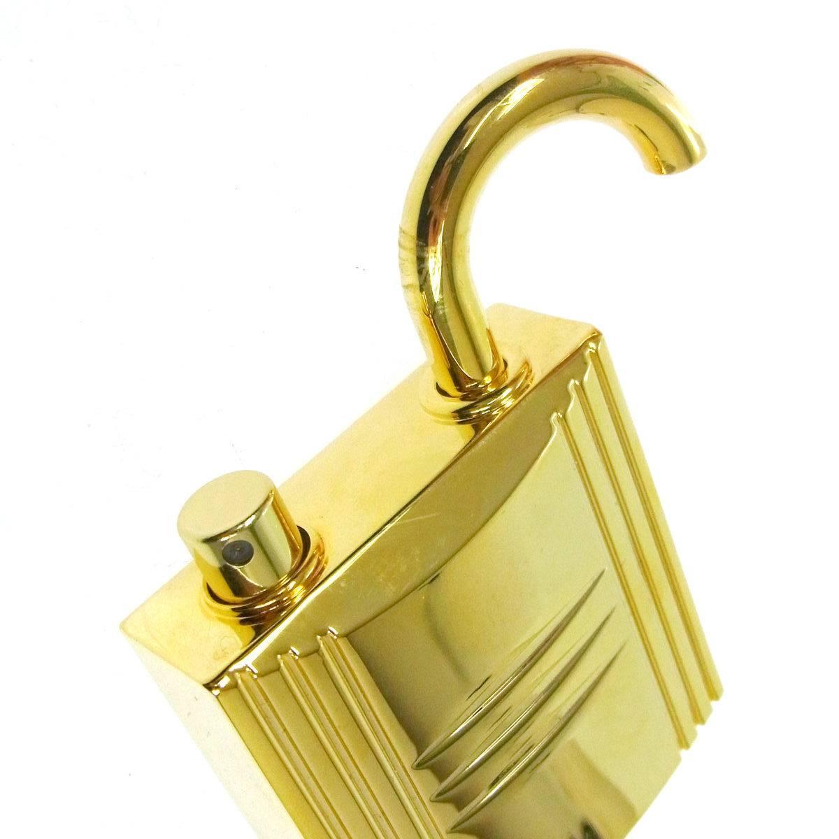 Hermes Cadena Lock Men's Women's Travel Storage Scent Atomizer In Box

Metal
Gold tone
Measures 2