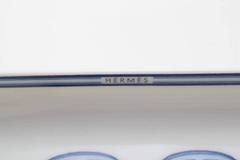 Hermes White Porcelain Decorative Desk Table Tray Dish in Box