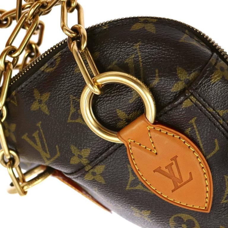 Louis Vuitton Monogram LTD. ED. Chain Top Handle Shoulder Bag For Sale at 1stdibs