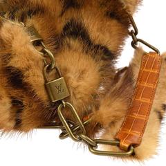 Louis Vuitton Rare Limited Edition Exotic Monogram Top Handle Satchel Bag