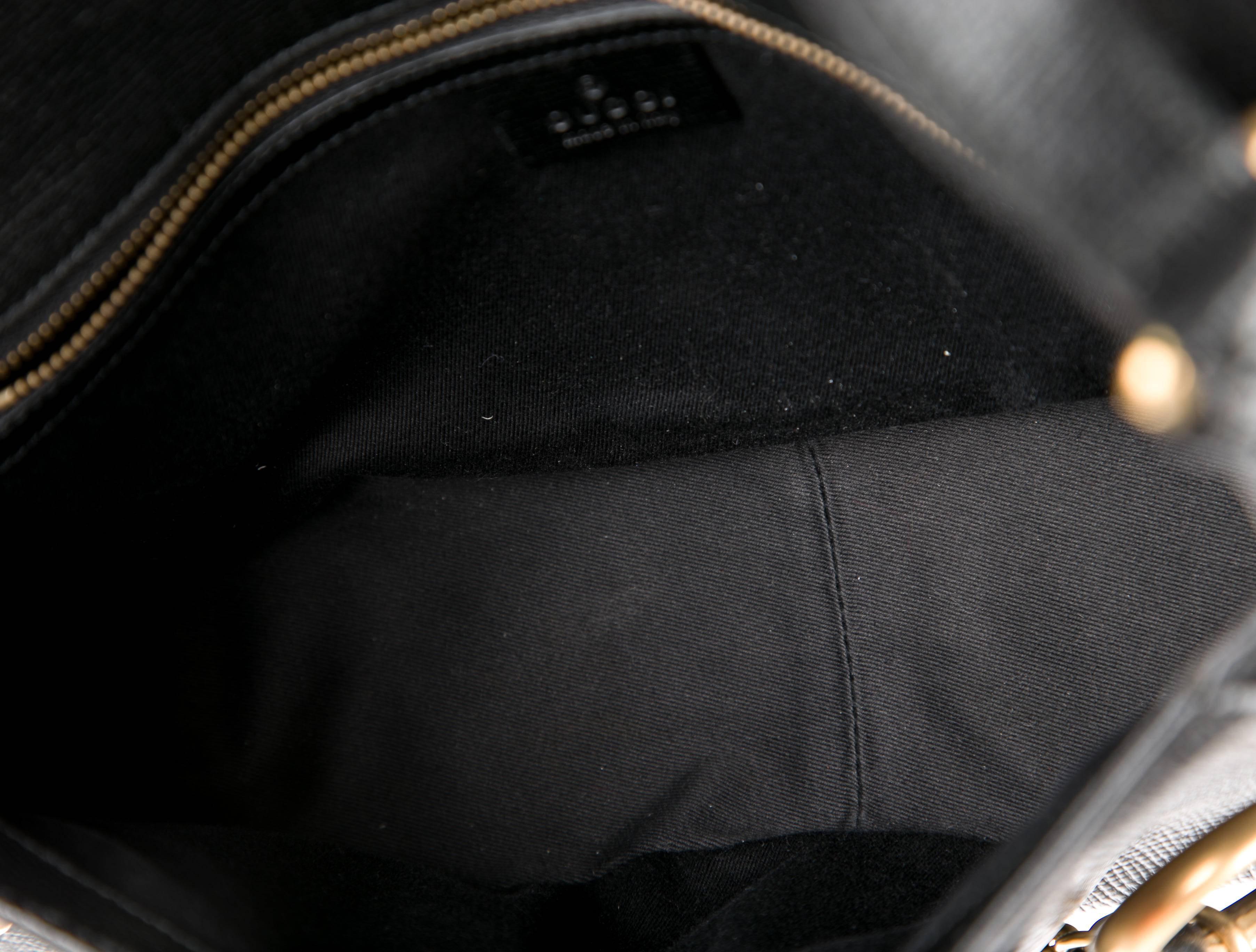 Women's Tom Ford Gucci Black Leather Gold Evening Shoulder Top Handle Satchel Flap Bag
