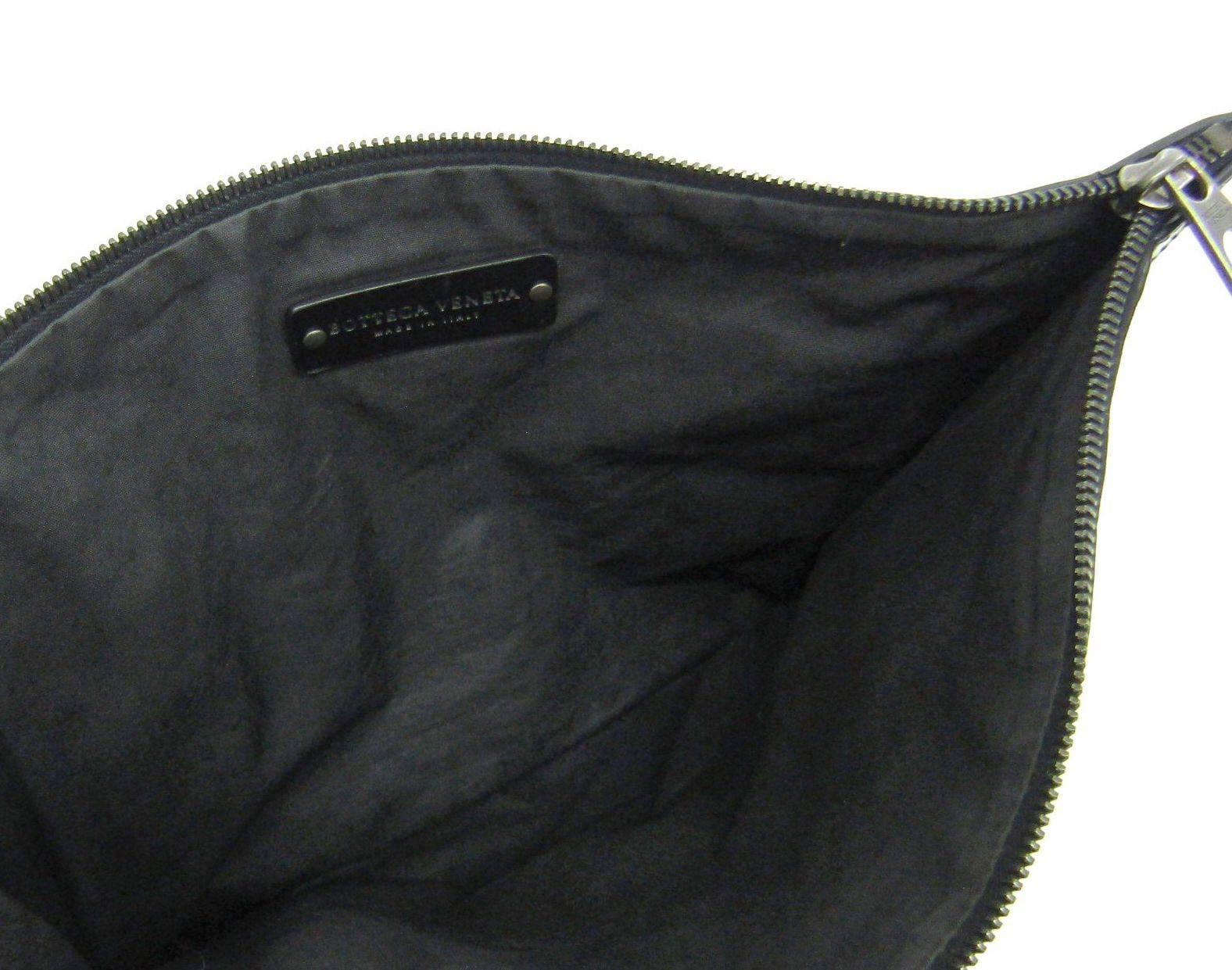 Bottega Veneta Black Leather Men's Women's Business iPad Carryall Travel Bag 2