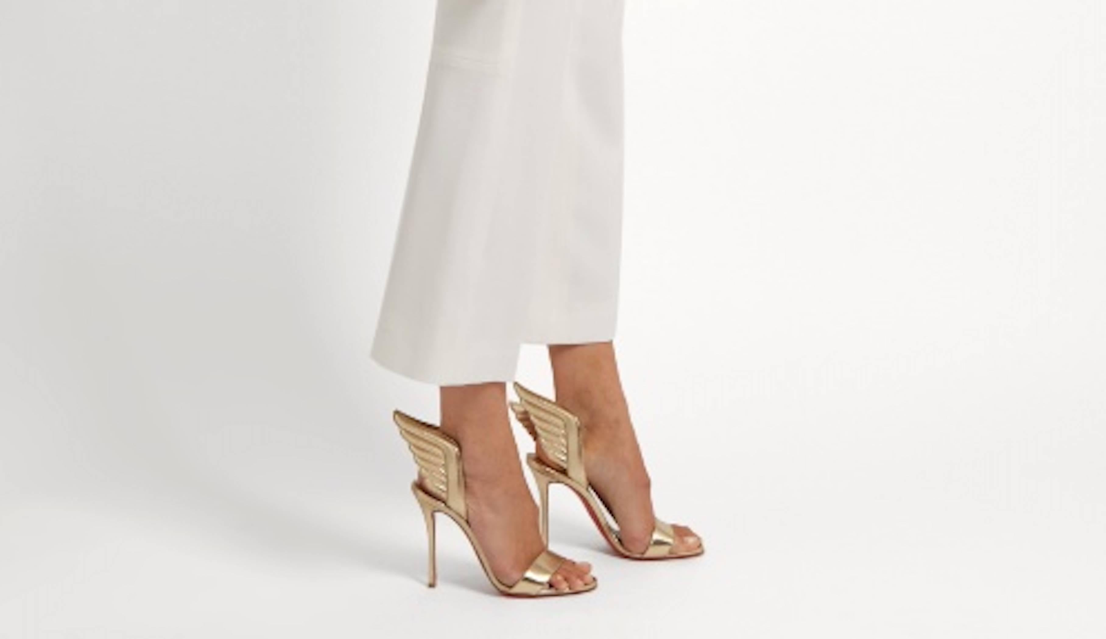 louboutin wing heels