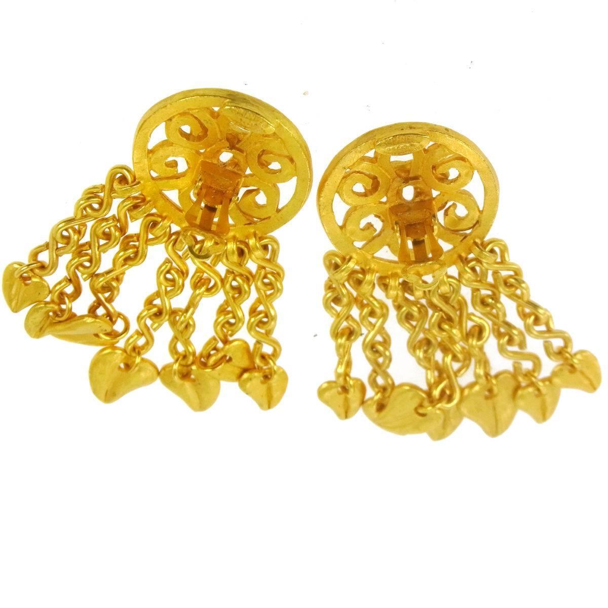 chandelier charm earrings
