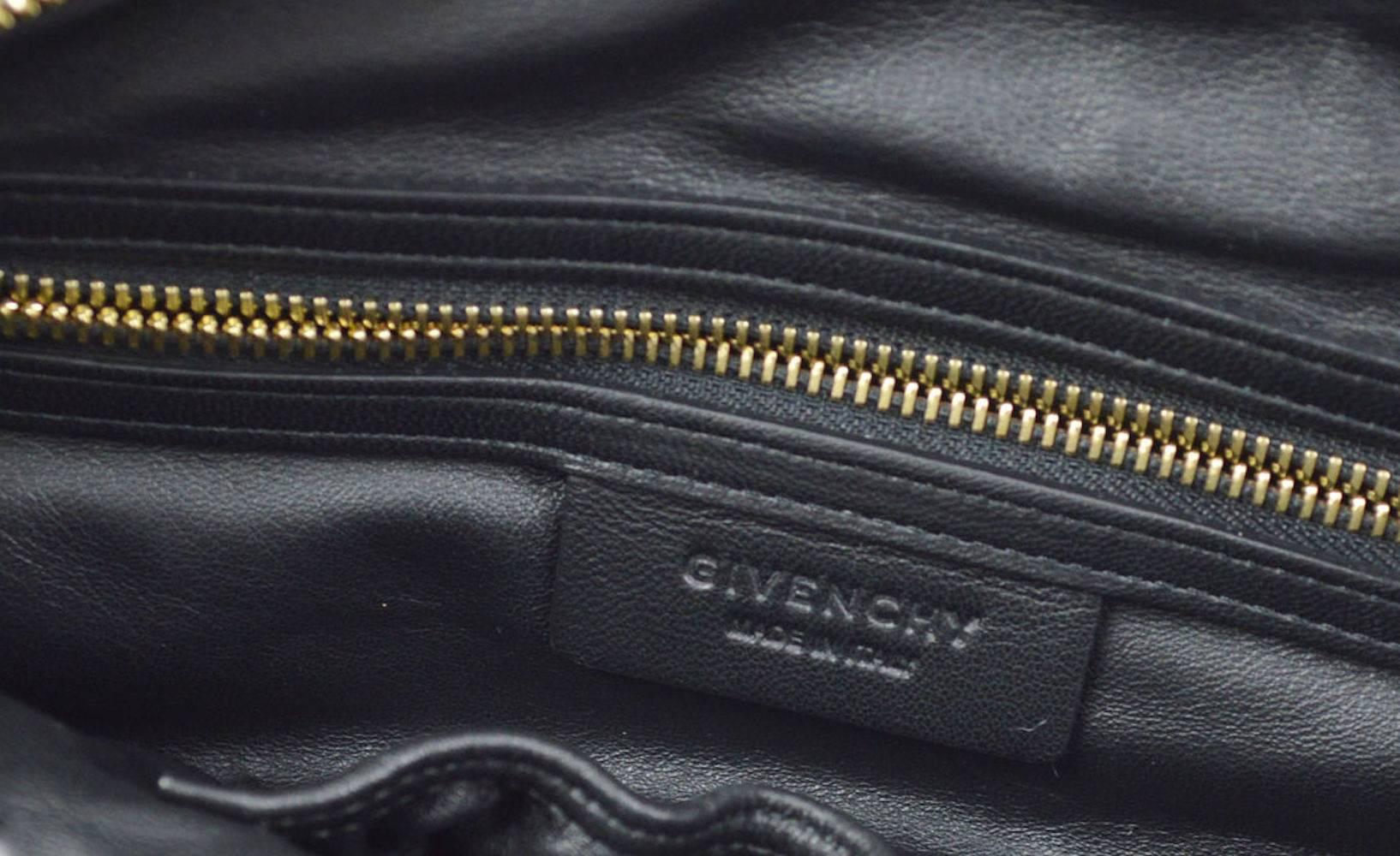 Givenchy Snakeskin Carryall Travel Top Handle Satchel Tote Shoulder Bag 1