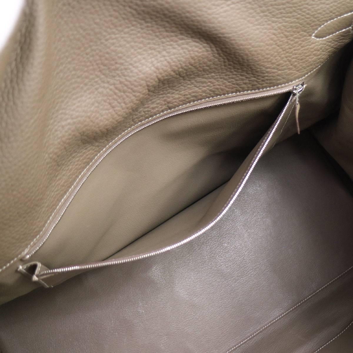 Hermes Kelly 50 Bolsa de hombro de viaje para hombre con asa superior Tote Carryall 1