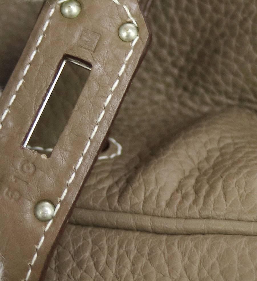 Hermes Kelly 50 Bolsa de hombro de viaje para hombre con asa superior Tote Carryall 3