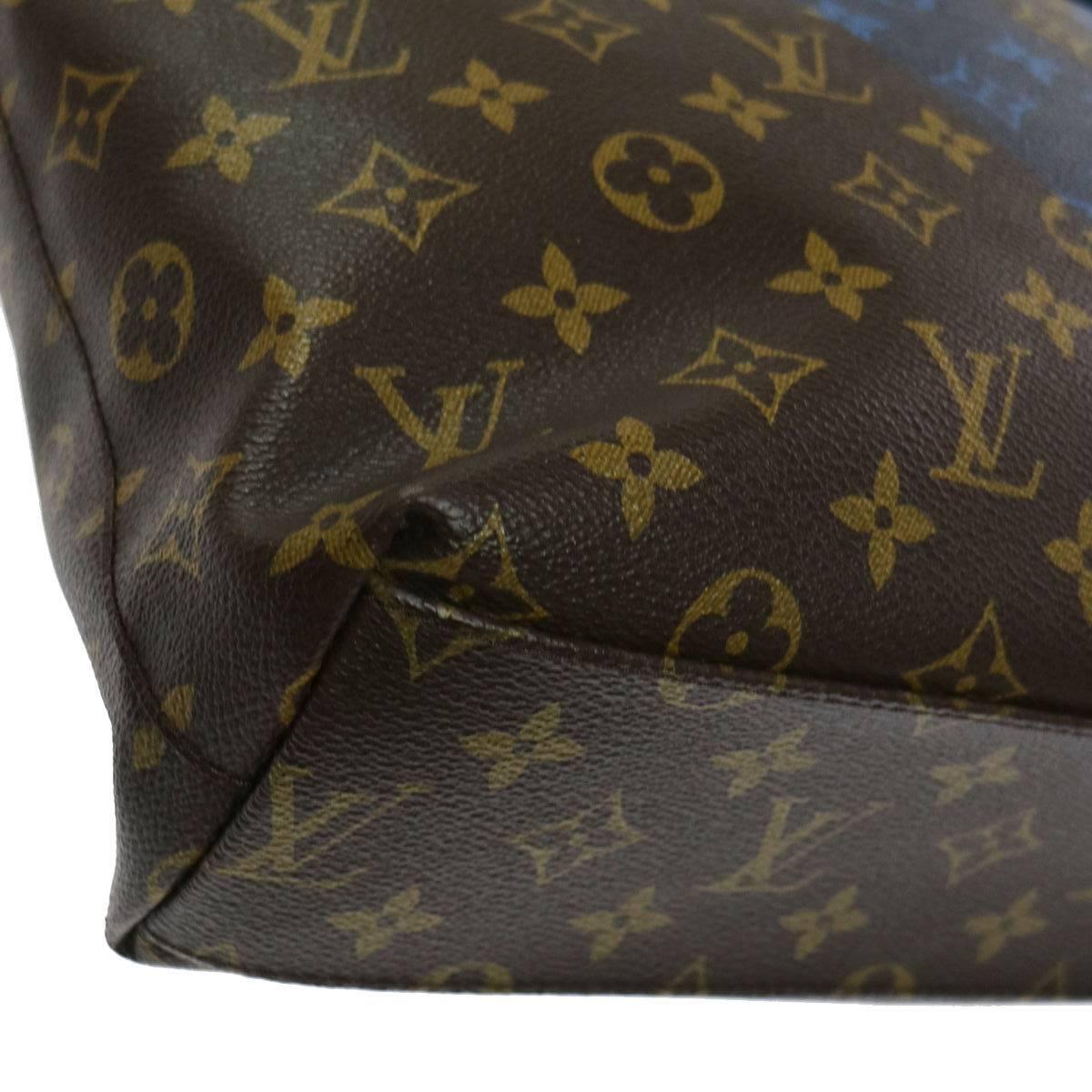 Women's Louis Vuitton Monogram Men's Carryall Travel Tote Shoulder Bag