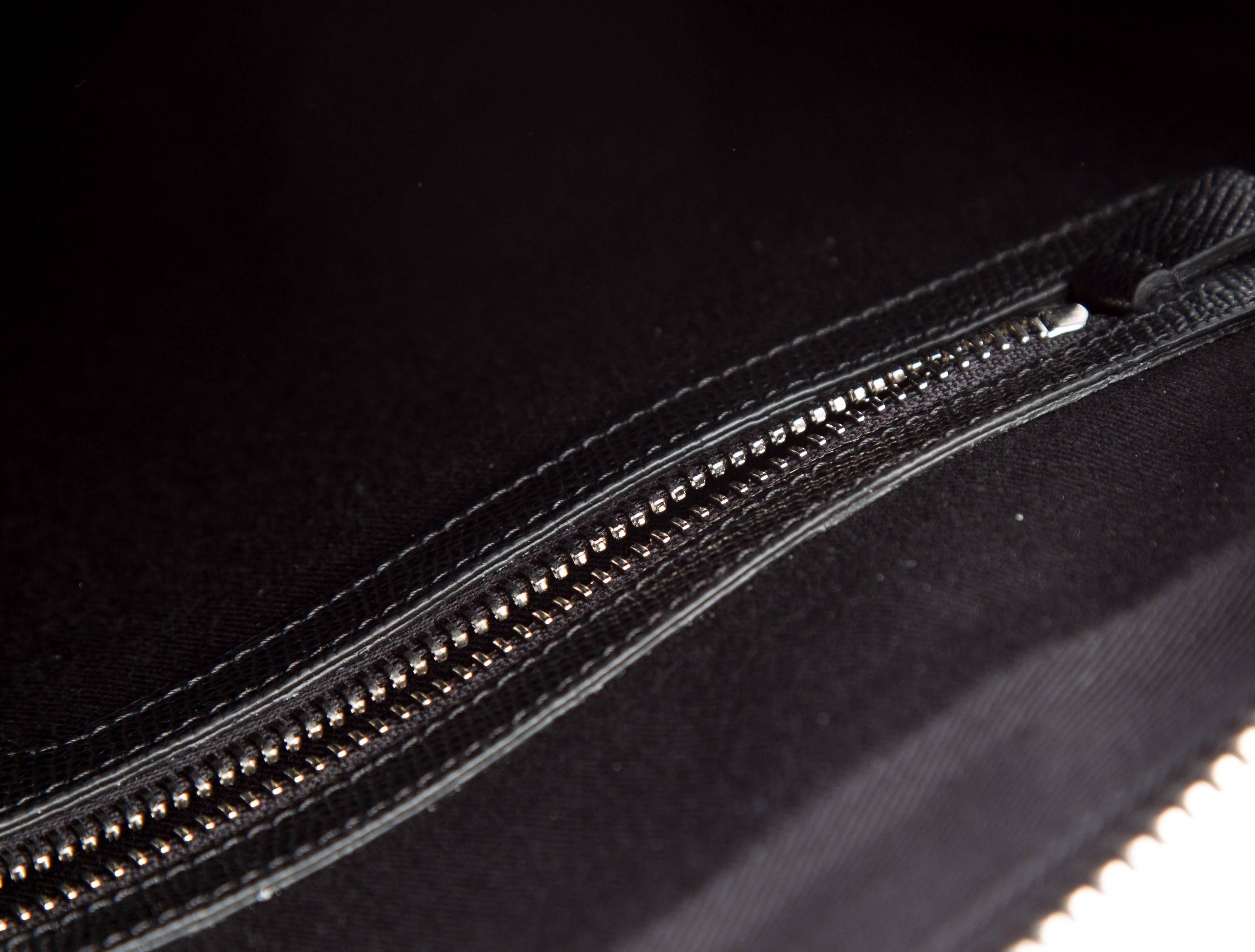 Givenchy New Black Leather Men's Business Travel Briefcase Tote Shoulder Bag 1