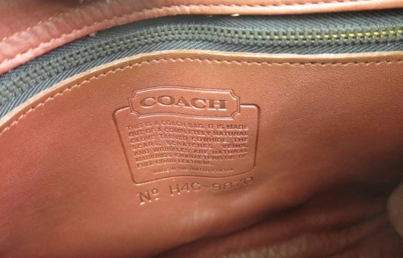 Women's Coach Vintage Archive Leather 3 in 1 Top Handle Shoulder Crossbody Flap Bag