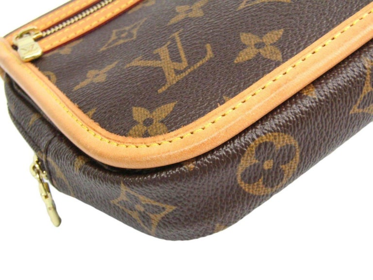 Louis Vuitton Monogram Men&#39;s Women&#39;s Fanny Pack Shoulder Waist Belt Bag For Sale at 1stdibs
