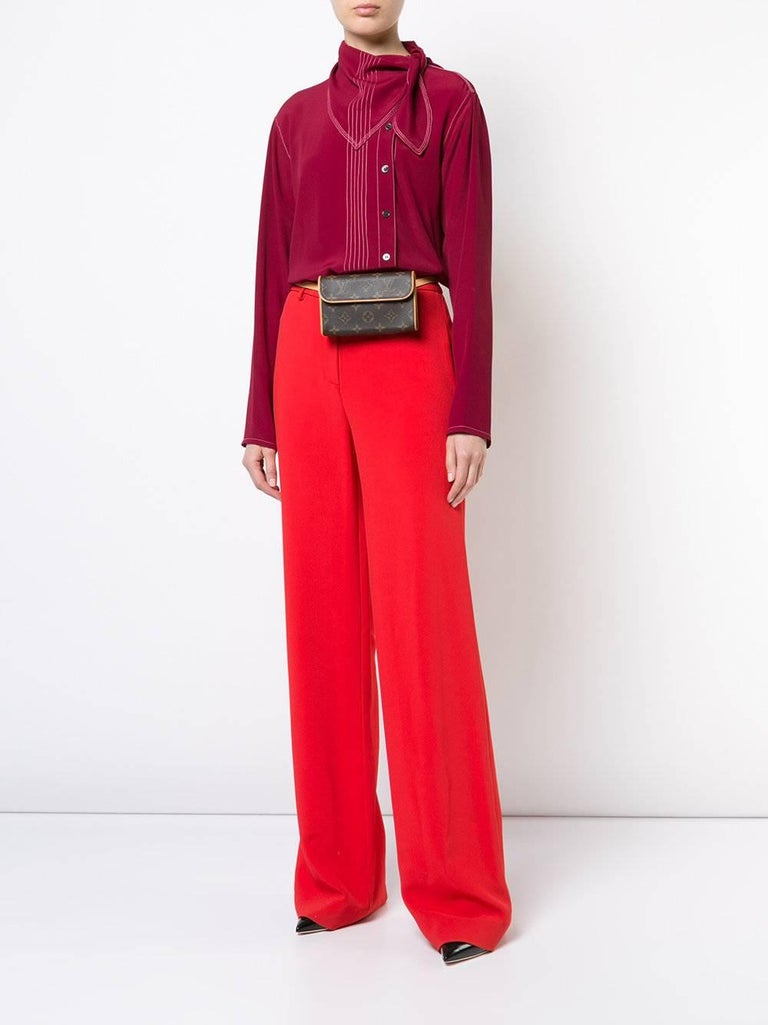 Louis Vuitton Monogram Fanny Pack Waist Belt Bag For Sale at 1stdibs