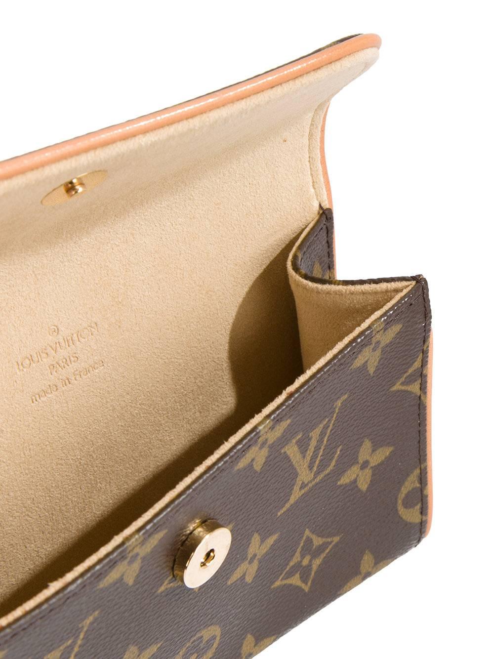 Louis Vuitton Monogram Fanny Pack Waist Belt Bag In Good Condition In Chicago, IL