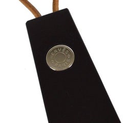 Hermes Black Sellier Men's Women's Unisex Shoe Horn in Box