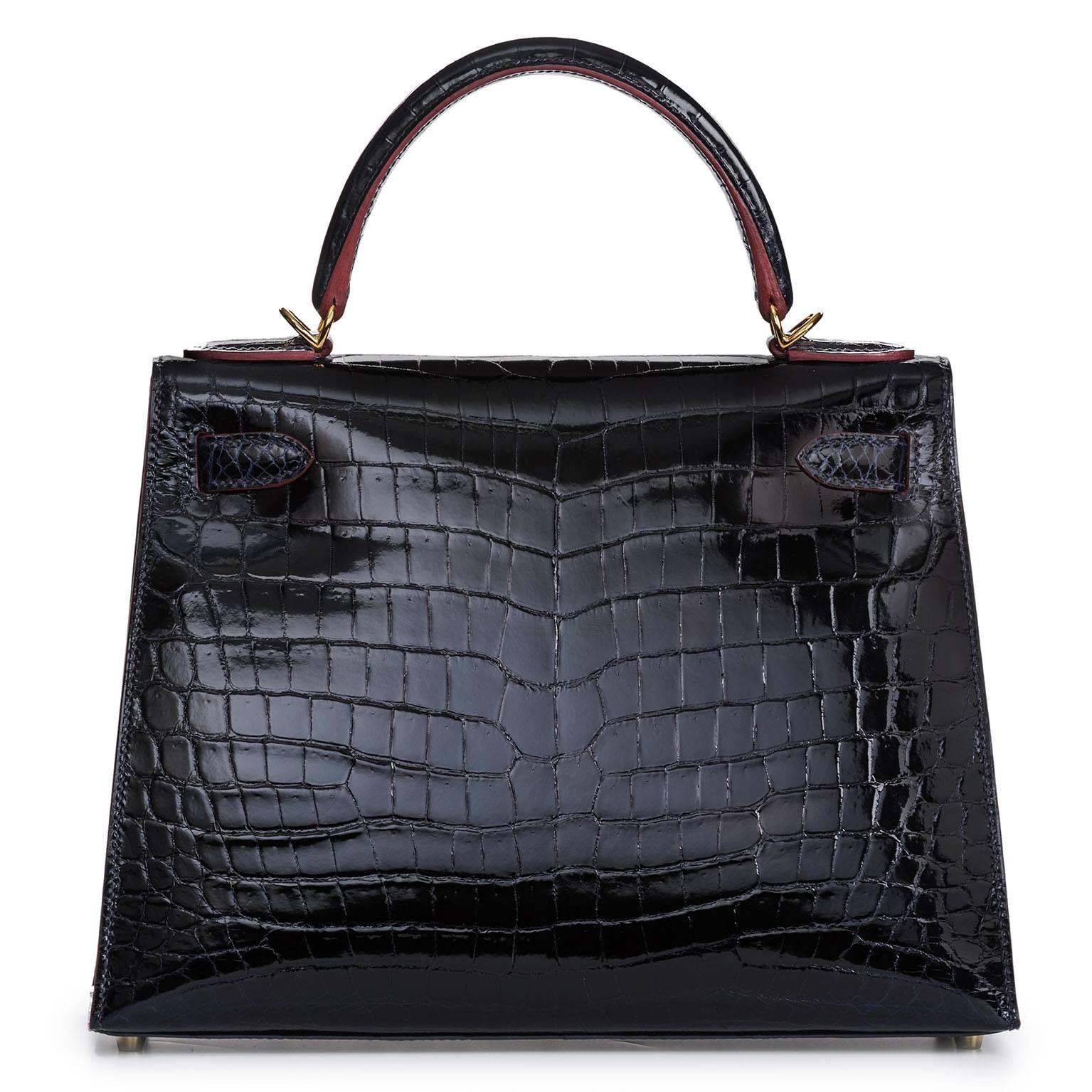Limited Edition! Kelly 28 Contour Croc! In New Condition In London, GB