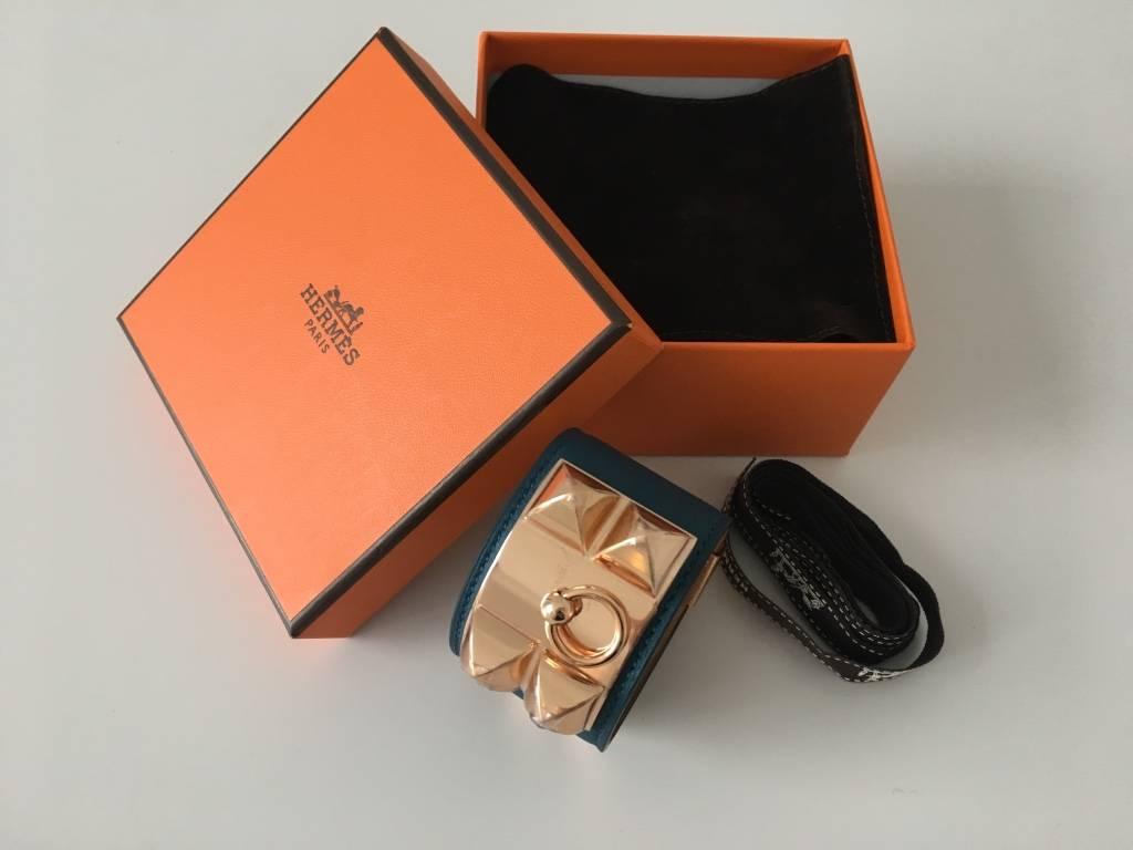 Limited Edition! Hermes CDC Colvert Swift Rose Gold Hardware For Sale 1