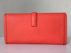 Hermes Jige Rouge Vermillon Swift