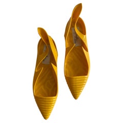 1980’s Thierry Mugler Museum Documented Grendha Apollo Jellies (Yellow!)