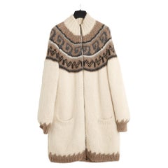 Hermès 2006 Veste Cardigan FR38 Jean Paul Gaultier Maxi Jacket Cardigan UK10 US6