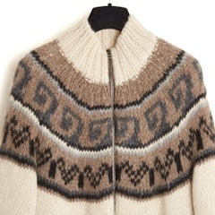 Hermès 2006 Veste Cardigan FR38 Jean Paul Gaultier Maxi Jacket Cardigan UK10 US6