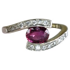0.5ct Oval Natural PINK SAPPHIRE Ring