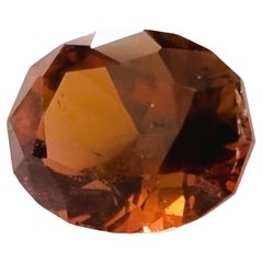12.99ct Oval Yellowish Brown tourmaline Loose stone