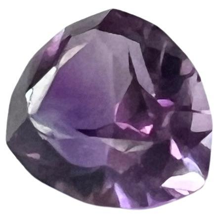 4.55ct Pear Cut Purple Amethyst loose Gemstone  In New Condition For Sale In Sheridan, WY