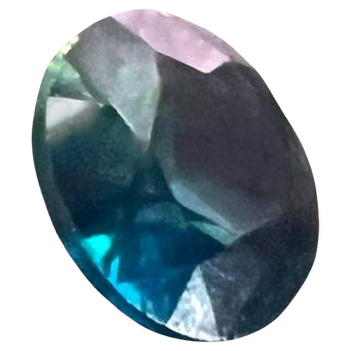 Contemporary 1.80ct Round Cut Natural Blue Sapphire Loose Gemstone For Sale