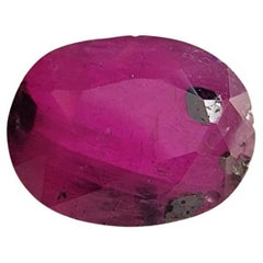 2.39Ct Natural Untreated Ruby Oval Loose Gemstone